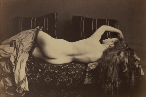 Lying Nude Study, Anonymous, circa 1870’s