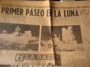 Diario La Razón encontrado (4 pàginas de 8) de febrero 1971.